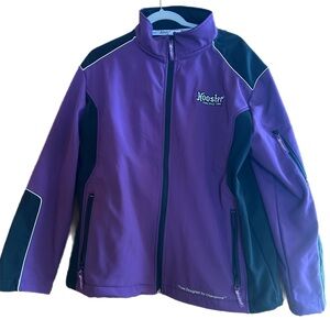 Purple and Black Hoosier Jacket